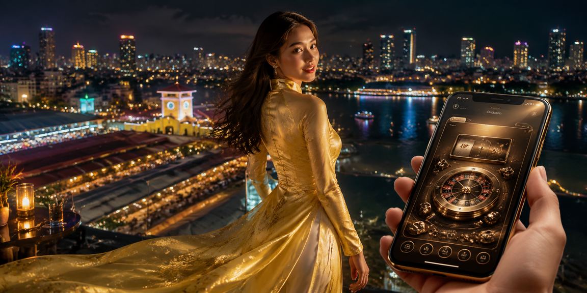 Người dùng tại Thành phố Hồ Chí Minh kiểm tra giao dịch trên điện thoại