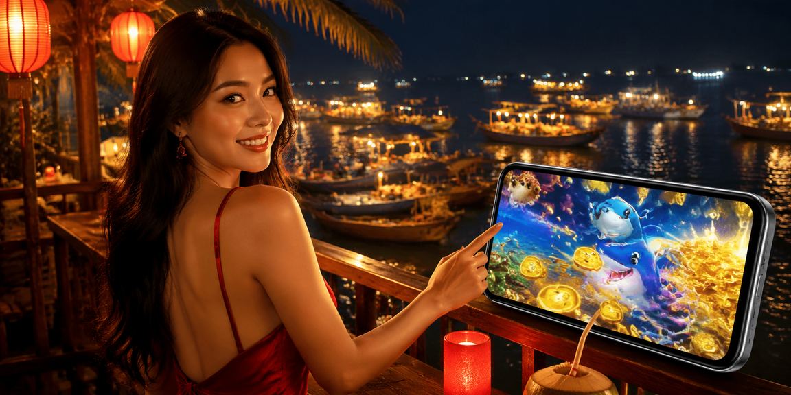 Người dùng Phan Thiết thao tác thanh toán trên trình duyệt di động