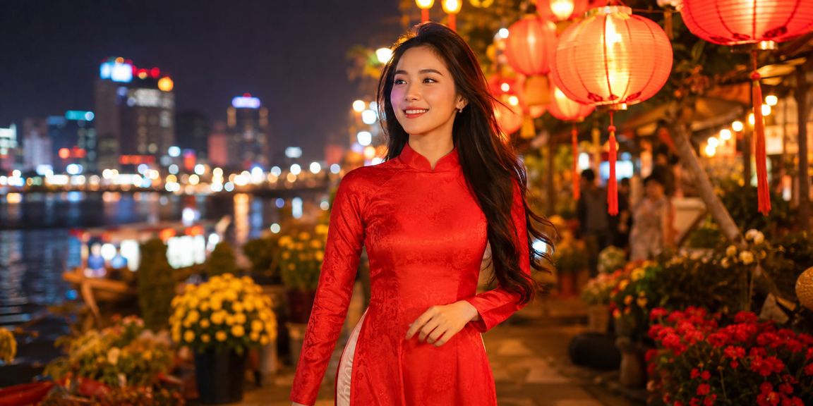 Hình ảnh Sài Gòn với áo dài thể hiện trải nghiệm giải trí Việt Nam